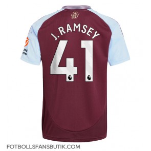 Aston Villa Jacob Ramsey #41 Replika Hemmatröja 2024-25 Kortärmad